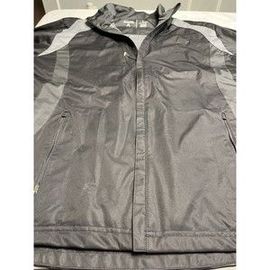 Antigua Tempest Desert Dry Xtra Lite Performance Jacket Black Gray Men’s L